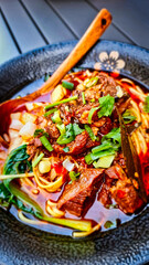 Leckerer HotPot im Asia Restaurant