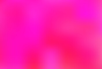 Light Pink vector blurred shine abstract pattern.