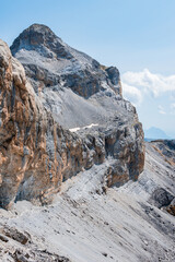 Casco de Marbor&eacute; desde la Brecha de Roland, en el Pirineo espa&ntilde;ol. 