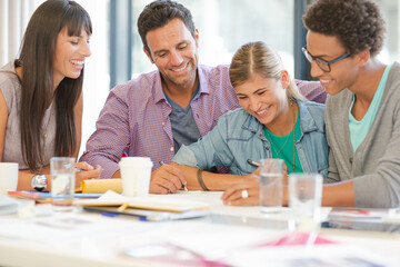 Business people in meeting