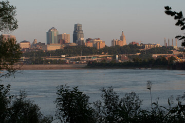 Obraz premium Kaw Point Kansas City, Kansas