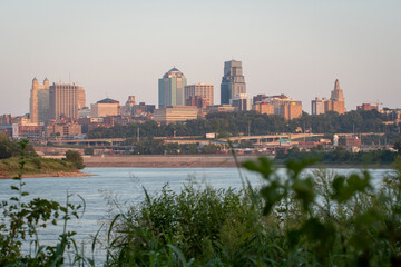 Fototapeta premium Kaw Point Kansas City, Kansas