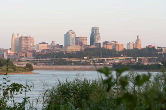 Kaw Point Kansas City skyline
