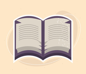 antique book cartoon