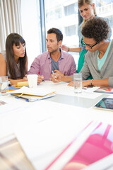 Business people in meeting