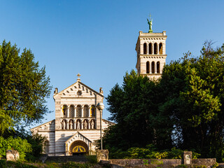 Crkva Gospe od moraChurch of Our Lady of the Sea, Pula Croatia August 11, 2021