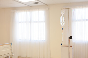 Empty hospital  room