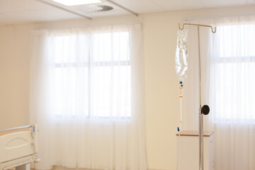 Empty hospital  room