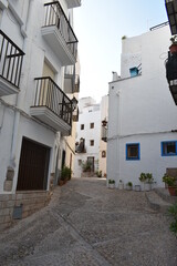 Fototapeta premium Calle de la costa española