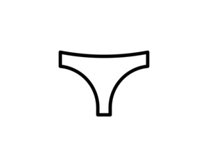 Underwear Icon - Vector, Sign and Symbol for Design, Presentation, Website or Apps Elements.