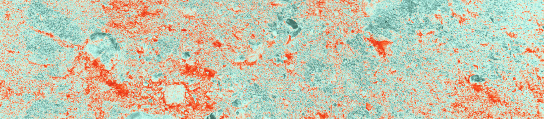 abstract red, orange, celadon and aquamarine colors background for design