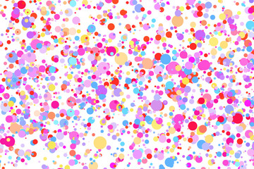 White multicolor background, colorful vector texture with circles. Splash effect banner. Glitter silver dot abstract illustration with blurred drops of rain. Pattern for web page, banner,poster, card