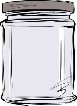 recommend clip art: glass jar isolated icon design