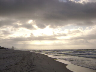 sunrise on the beach