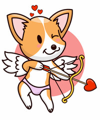 Cupid Pembroke Welsh Corgi Dog