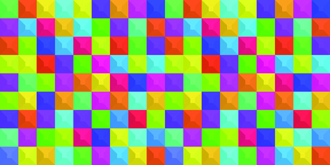 Colorful geometric
background. Mosaic tiles. Vector illustration. 