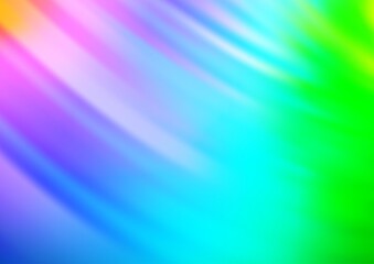 Obraz premium Light Multicolor, Rainbow vector background with lamp shapes.