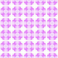 Hand drawn tropical seamless border. Purple