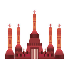 Obraz premium Thai temple icon