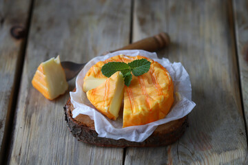 Rougette cheese. A popular barbecue cheese.