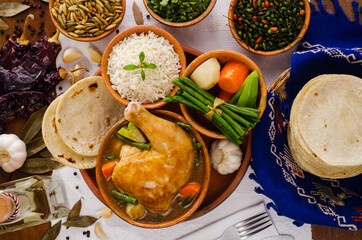 Pepián, a traditional dish of Guatemala gastronomy,