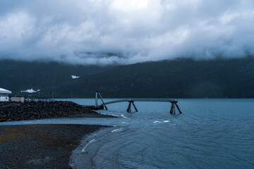 Harbor Whittier Alaska USA 08.08.2021