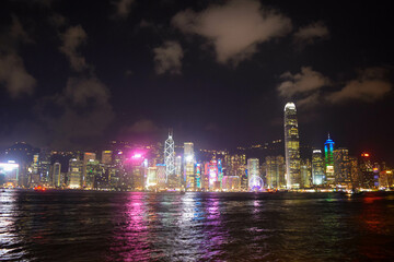 Fototapeta na wymiar 中華人民共和国香港特別行政区の観光名所を旅行する風景 Scenic Spots in Hong Kong Special Administrative Region, People's Republic of China 