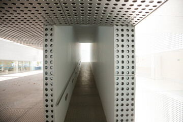 Corridor in modern building