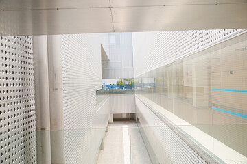 Corridor in modern building