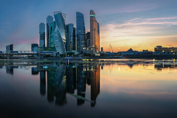 Obraz premium Moscow New City