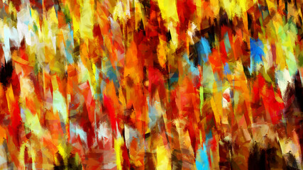 Abstract Painting Color Background. Modern Cover Design Texture. Dynamic Bright Vibrant Background.