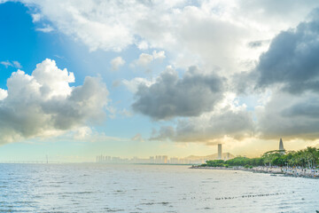 Ocean at Shenzhen Bay Park, China