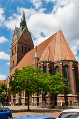 Obraz premium The Marktkirche Market Church of Hanover, Germany