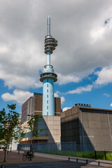 Obraz premium Telecommunications tower of Alticom in Amsterdam, Netherlands