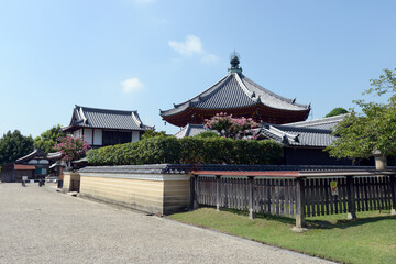 Fototapeta premium 興福寺 南円堂 奈良県奈良市