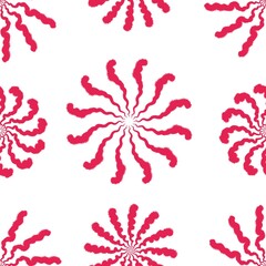 red splashes abstract seamless pattern background fabric design print wrapping paper digital illustration texture wallpaper 