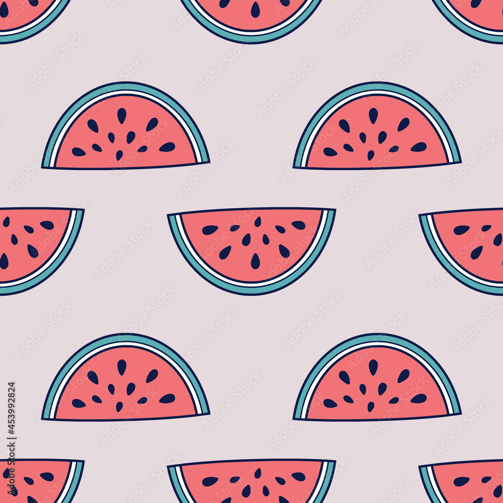 Canvas Prints Watermelon pattern