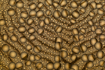 background image with 3d color spheres, illustration design