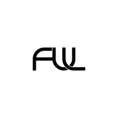 ful initial letter monogram logo design