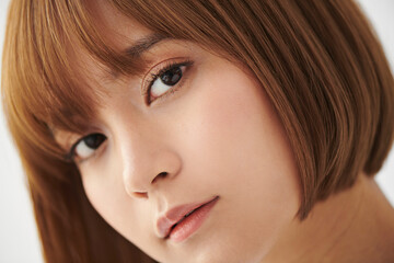 Obraz premium ショートヘアの女性