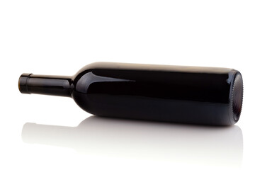 A bottle of red wine