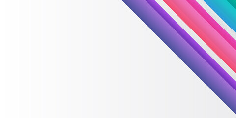 Colorful pink purple and green abstract presentation background