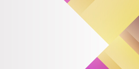 Fototapeta premium Modern simple abstract yellow brown purple stripe background