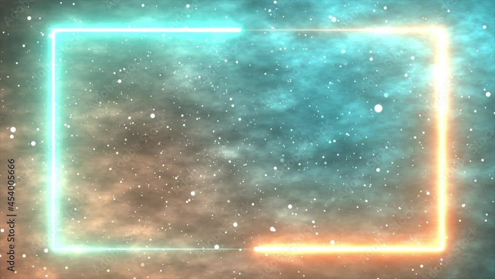 Wall mural saber background with particles background