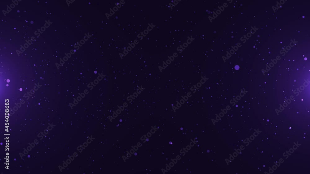Canvas Prints blue particle background with flare