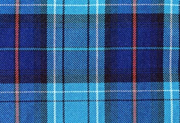green plaid fabric background