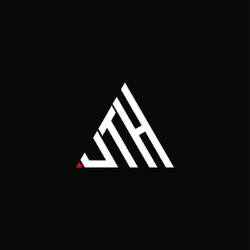 UTH letter logo creative design. UTH unique design
