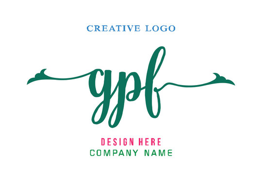 GPF lettering logo is simple, easy to understand and authoritative