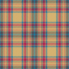 Seamless pattern of scottish tartan plaid. Repeatable background