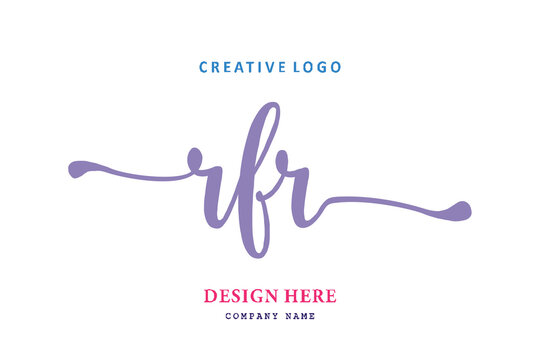 RFR lettering logo is simple, easy to understand and authoritative